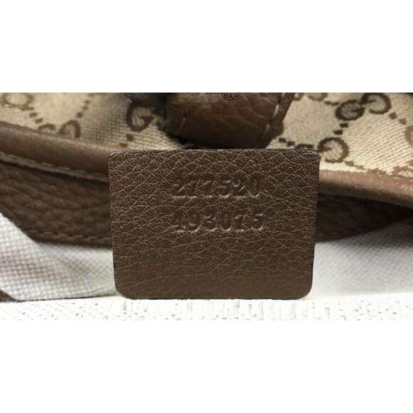 COA incl. - Gucci JACKIE Web Shoulder Bag Leather/GG Canvas - Picture 5 of 7